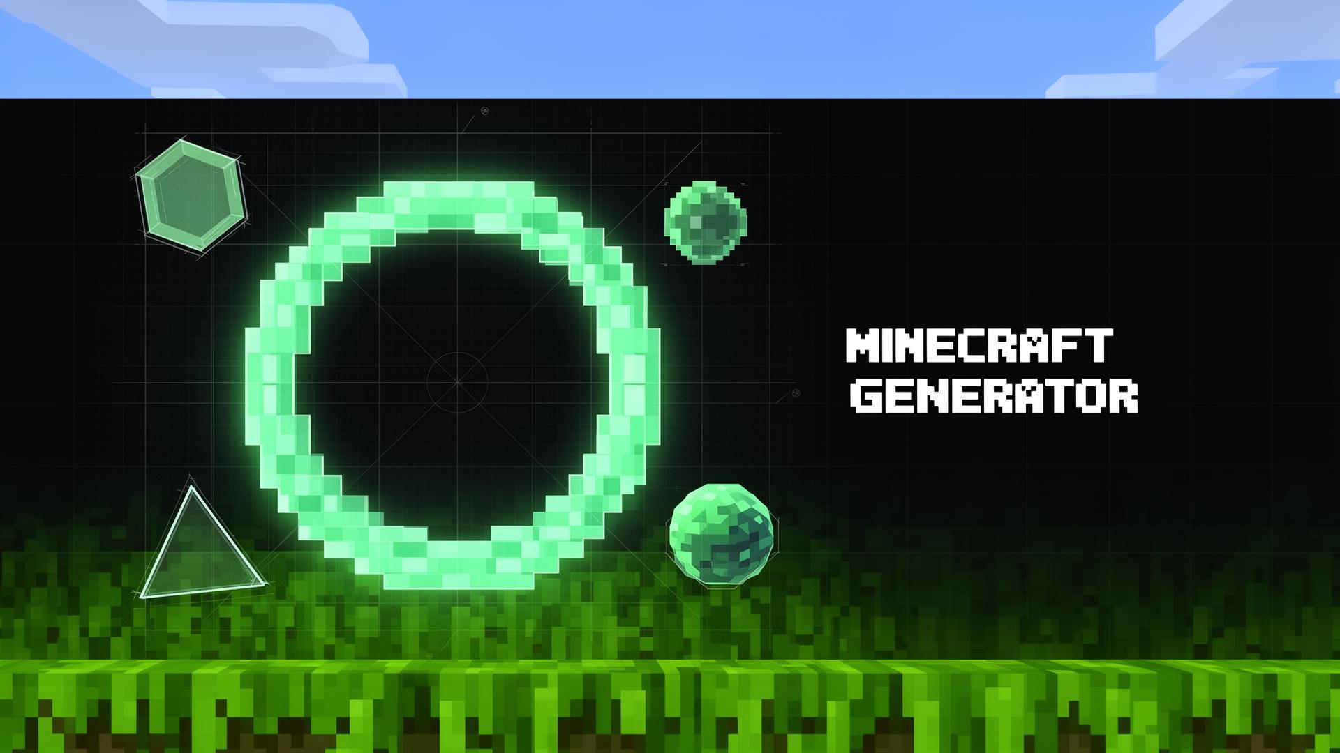 Minecraft Circle Generator - Build perfect pixel circles and geometric shapes