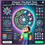 Comparison of Minecraft circle generator tools showing basic competitor tools and advanced features of our tool, including customizable shapes and easy-to-use interface.